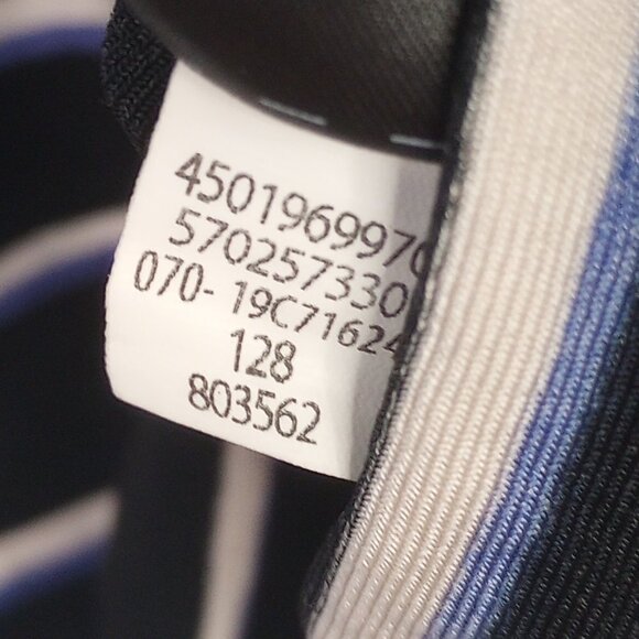 Chico's Travelers Classic Striped Bell-Sleeve Top - Picture 9 of 9